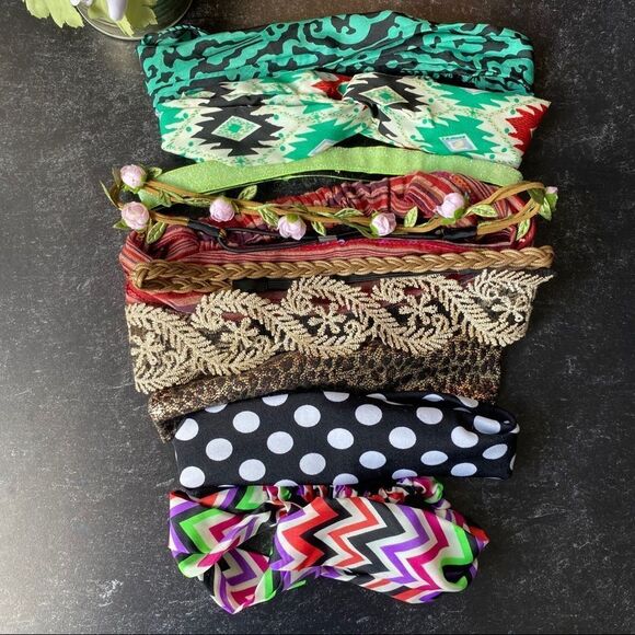 18 pc. Gypsy Hair Band Bundle - Picture 12 of 12